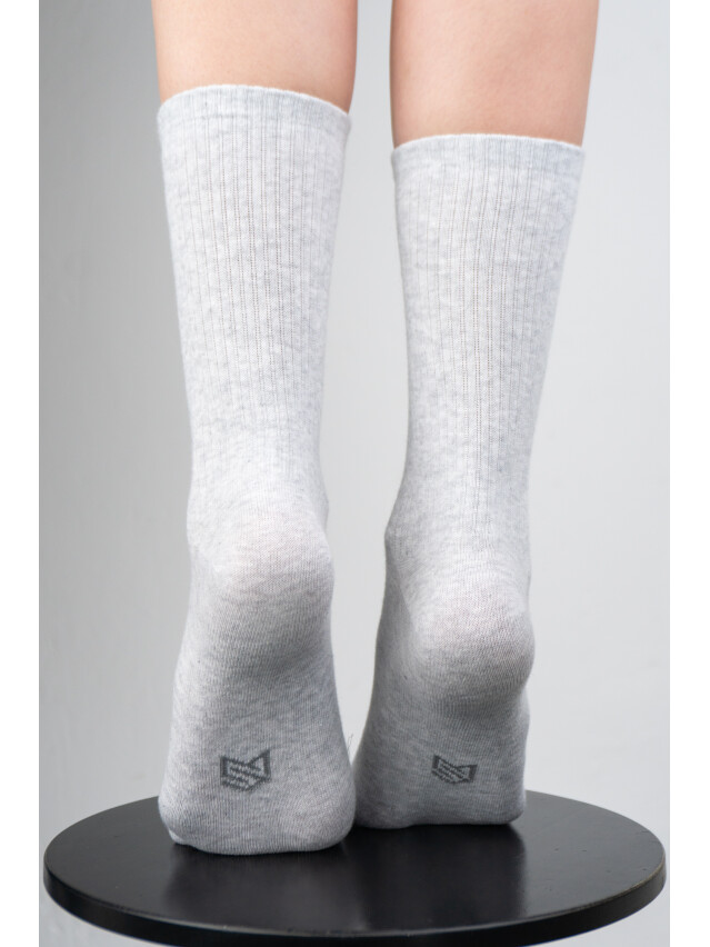 Носки MS M0301S Fancy, р.42-45, 00 св.серый меланж - 2