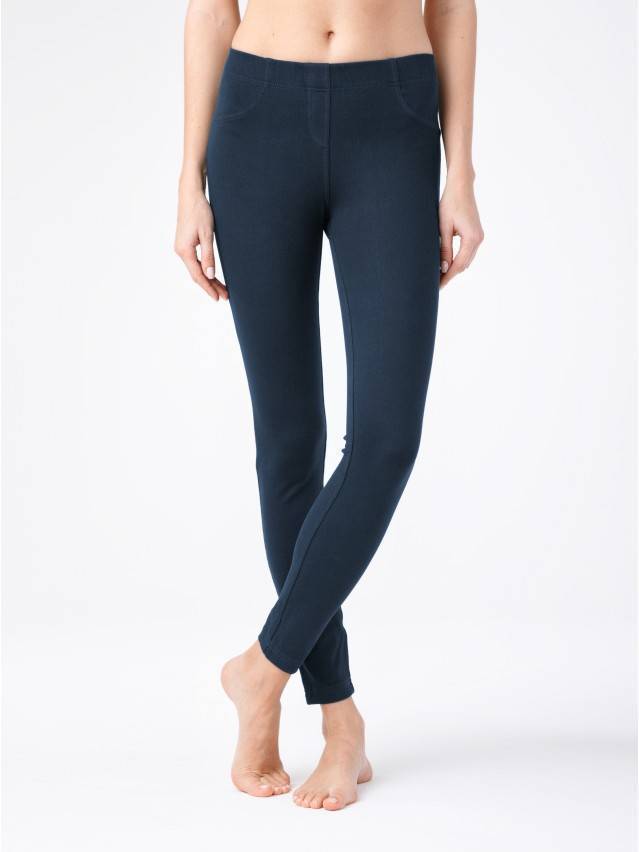 Джеггинсы ALESSANDRA 16С-232ТСП, p. 170-90, dark denim - 1