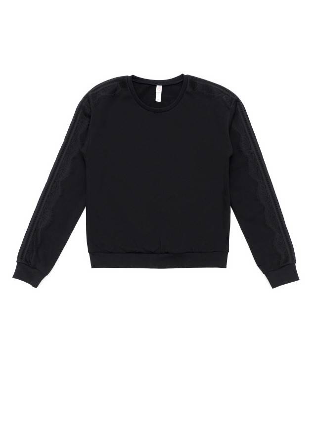 Свитшот DD 1074, р.134,140-72, shiny black - 4