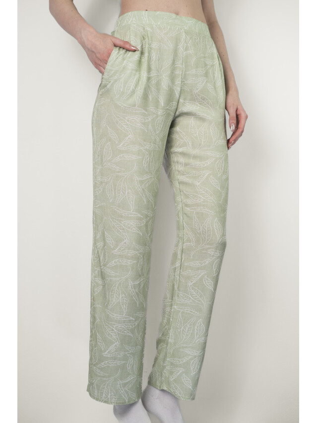 Брюки женские№1528, XL, pistachio mix - 4