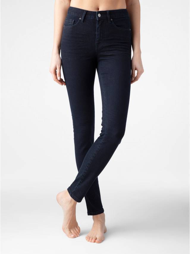Брюки джинсовые женские CE CON-270, р.170-102, dark indigo - 1