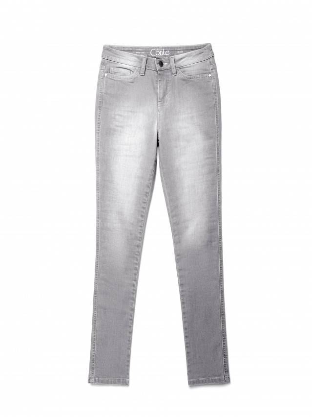 Джинсы Skinny с высокой посадкой CON-117, р.170-90, light grey - 3