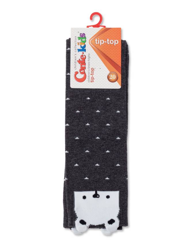 Гольфы детские CK TIP-TOP (мордашки) 19С-141СП, р.20, 053 темно-серый - 2