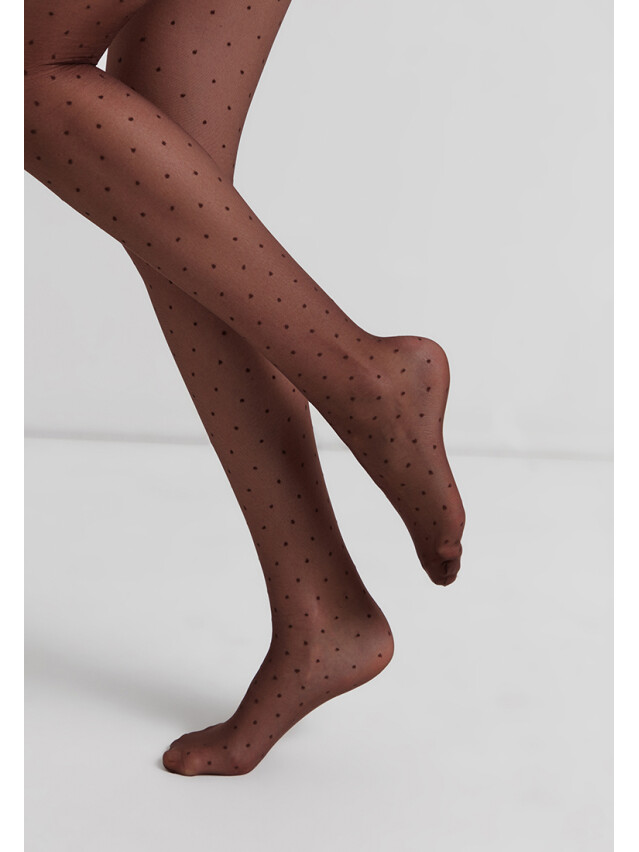 Колготки женские FANTASY DOTS, p. 2, chocolate - 3