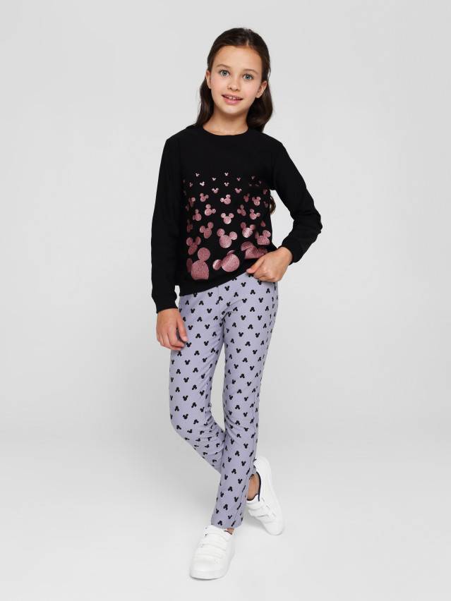 Леггинсы для девочек CE DISNEY MICKEY STYLE, р.104,110-56, grey - 3