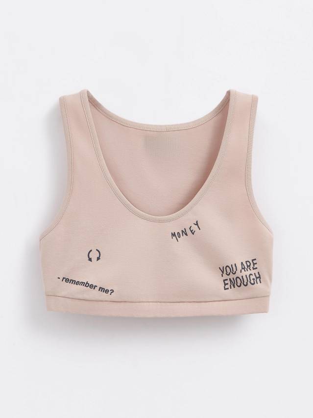 Бюстье женское CE TATTOO STYLE LBE 1477, р.170-84, natural - 1