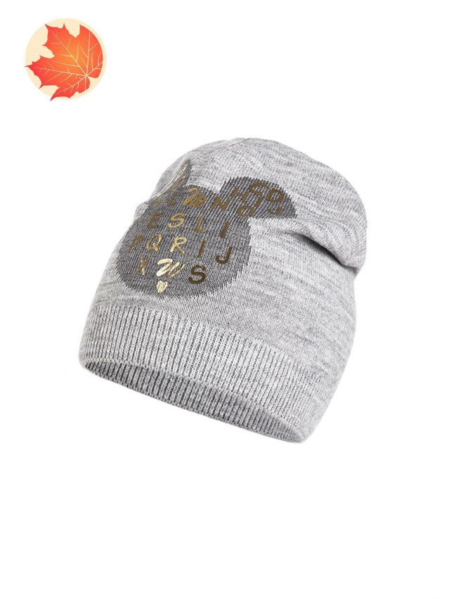 Шапка детская ESLI 17С-1СП, р.50-52, серый - 1