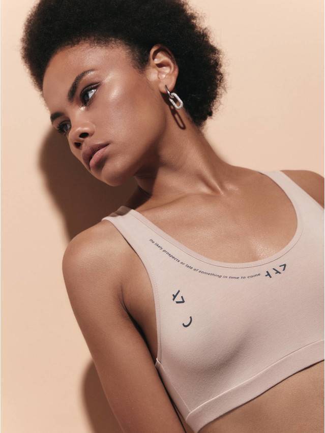 Бюстье CE TATTOO STYLE LBE 1477, р.170-84, natural-hazard - 1