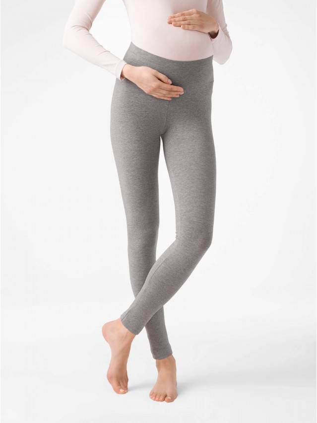 Леггинсы MAMA FITNESS, р.164-102, dark grey - 1
