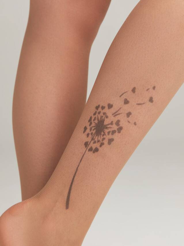 Колготки женские CE FANTASY TATTOO 20С-17СП, р.2, 003 natural - 1