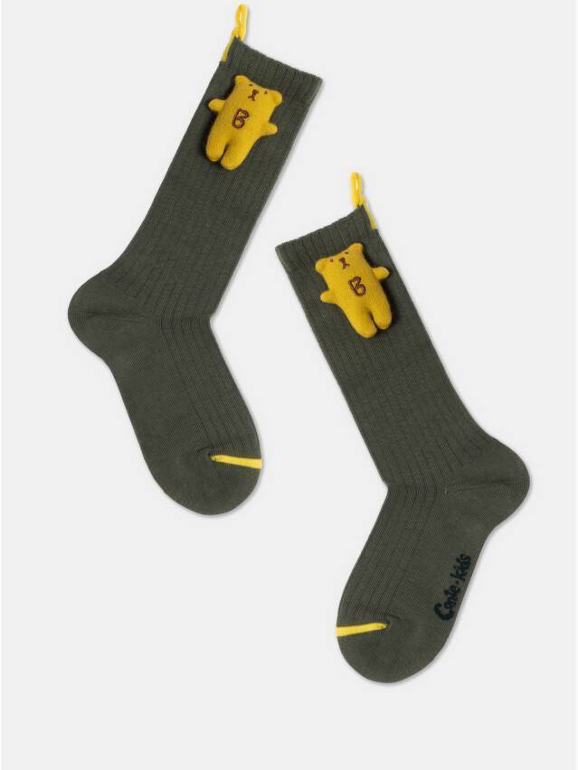 Носки детские CK TIP-TOP (декор, мишки) 20С-170СП, р.14, 574 хаки - 2