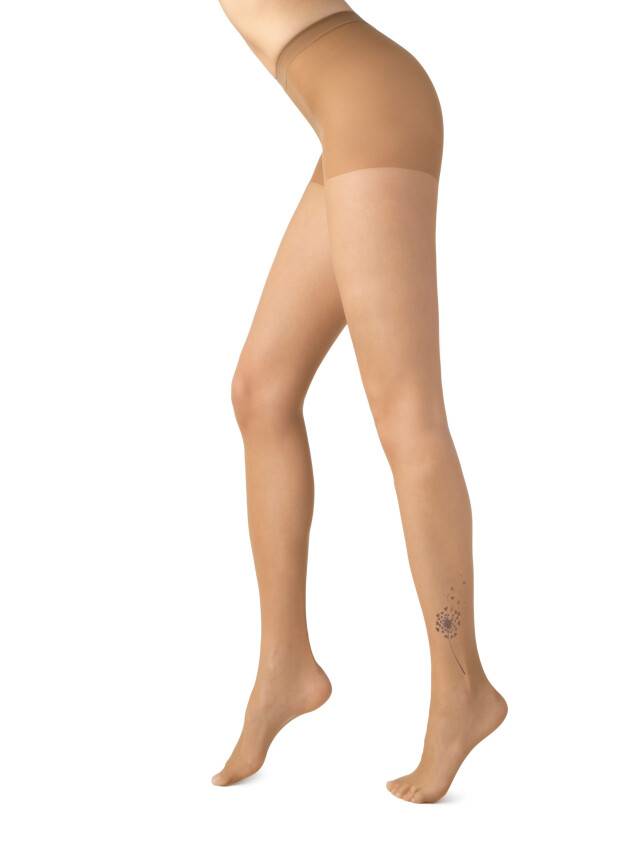 Колготки женские CE FANTASY TATTOO 20С-17СП, р.2, 003 natural - 4