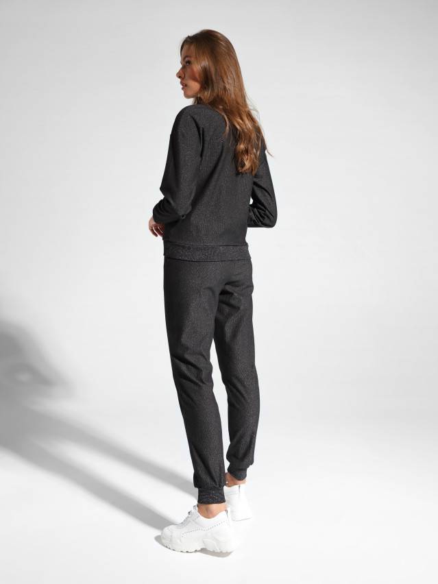 Термоджоггеры SPORT LUX BLACK, р.164-98, shiny black - 5