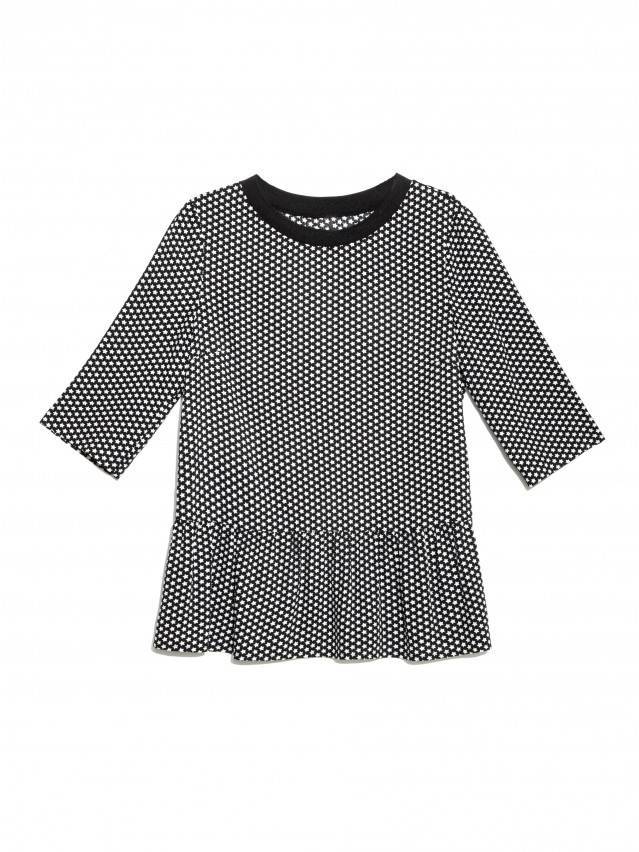 Блузка женская LBL 883, р.170-84-90, black mini star - 5