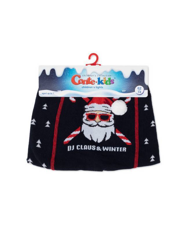 Колготки детские CK NEW YEAR 21С-31/1СП, р.62-74 (12),584 темно-синий - 3