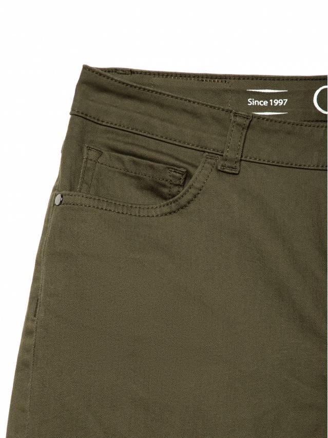 Джинсы Straight Fit со средней посадкой CON-139A, р.170-90, khaki. Рекомендуем к покупке меньший размер (обхват бедер). - 5
