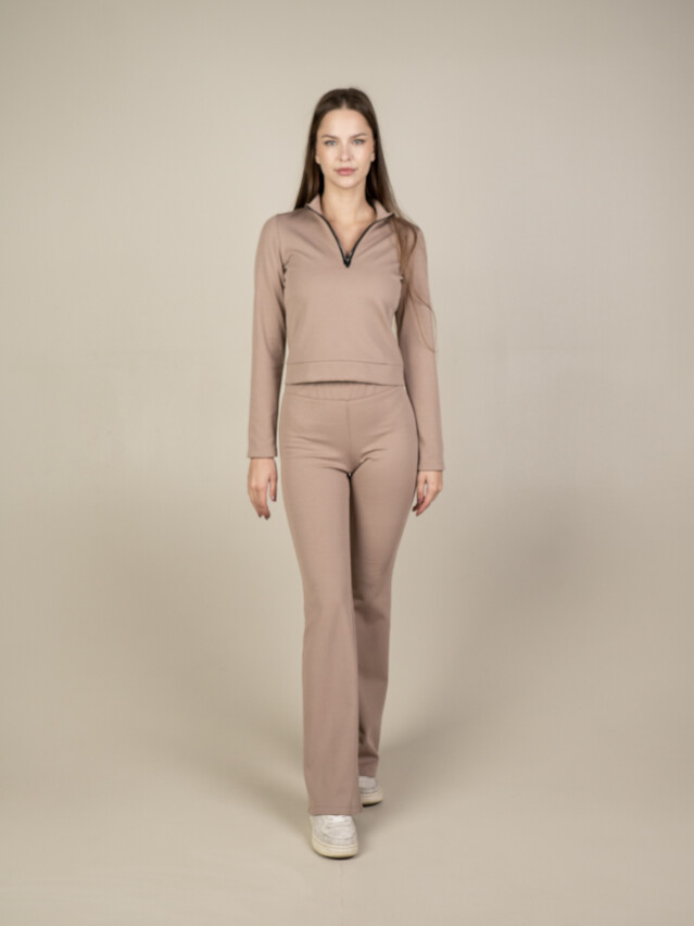 Брюки женские EL 30024, р.L-164, caramel - 5