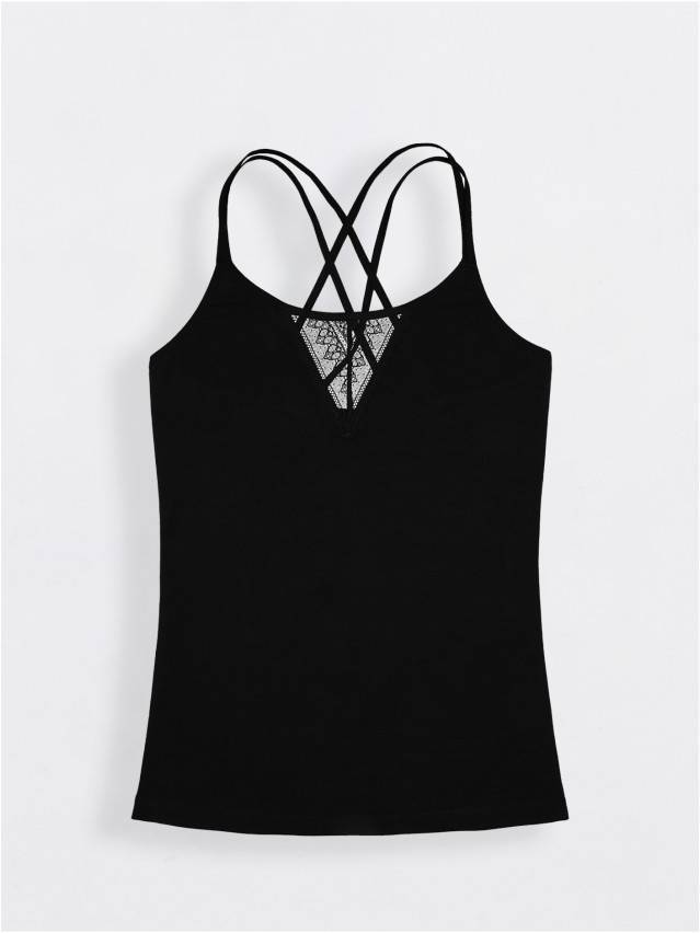 Топ женский DELICATE LT 767, р.170-104, черный - 1