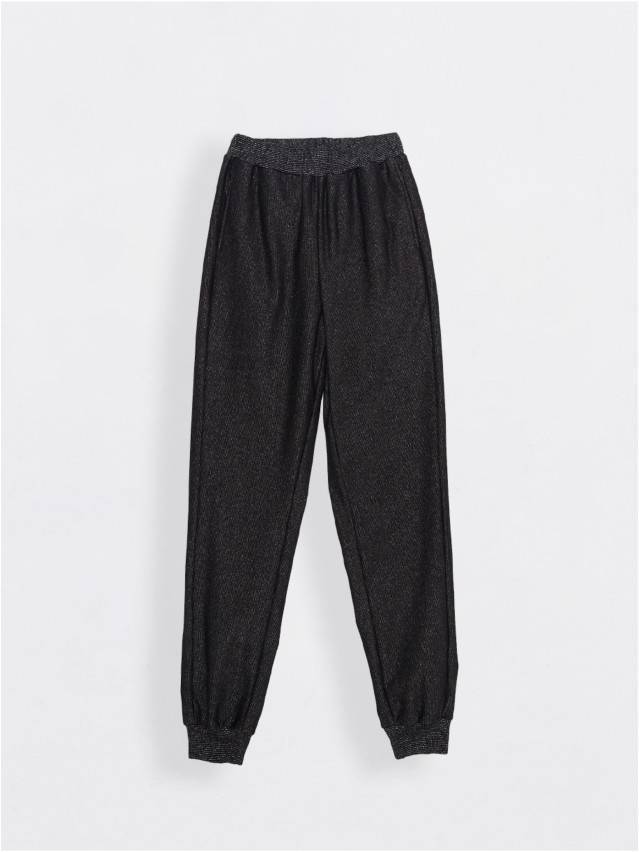Термоджоггеры SPORT LUX BLACK, р.164-98, shiny black - 1