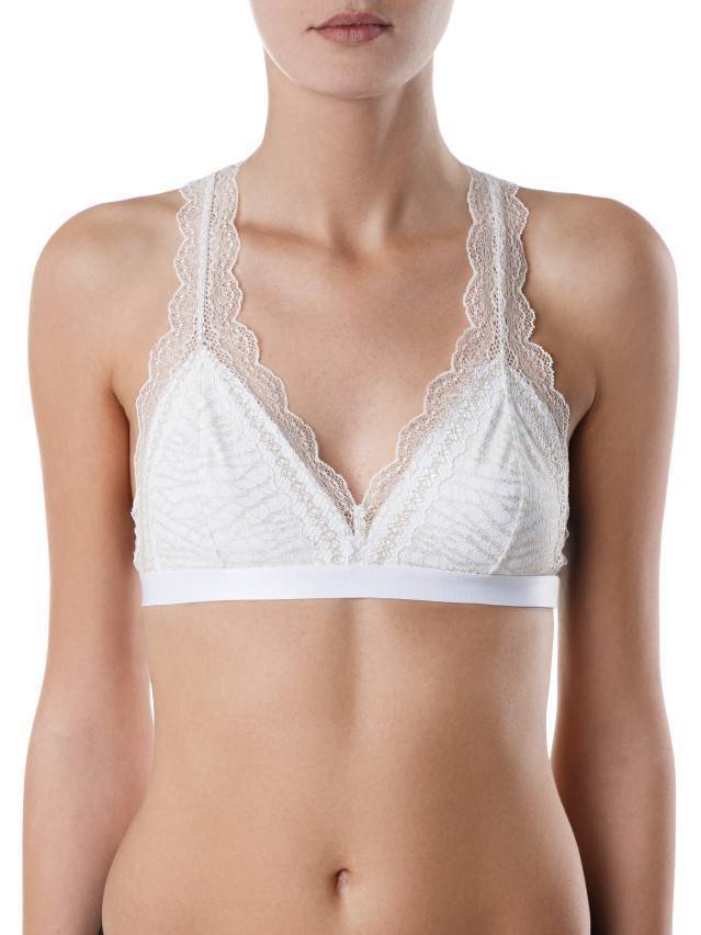 Бюстье MONIKA LBE 819, р.170-84, white-gold - 1