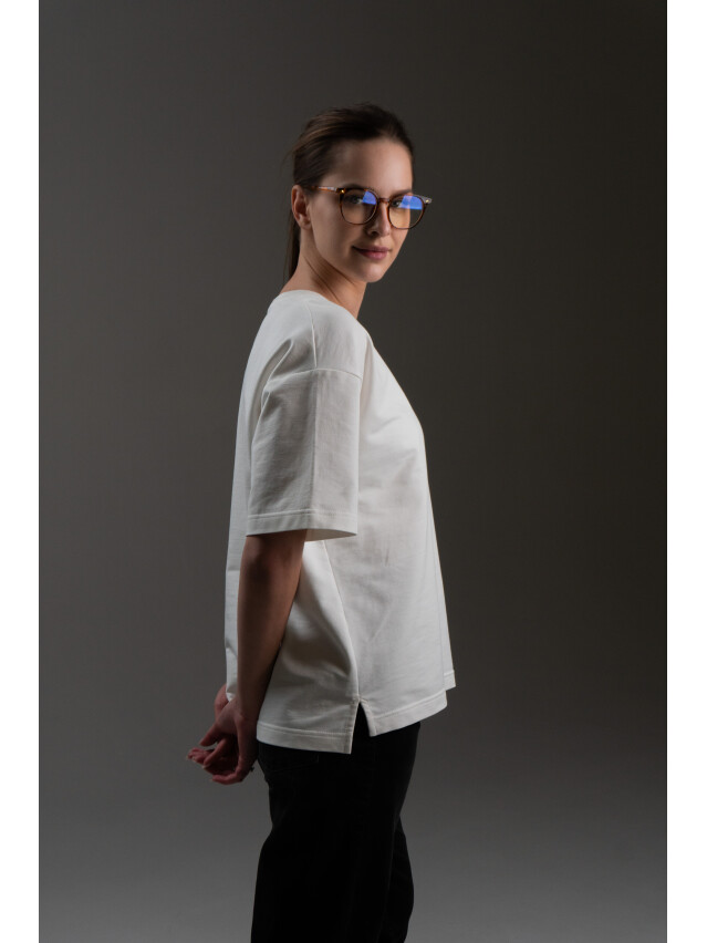Джемпер женский EL 10525, р.S, white-candy - 2