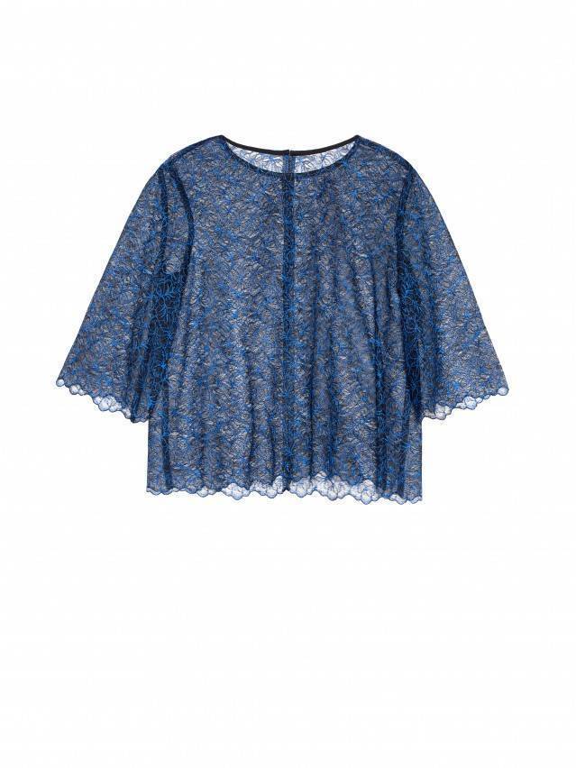 Блузка LBL 1061, р.170-84-90, black-royal blue - 3