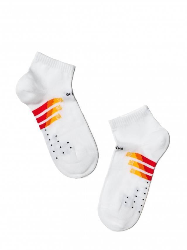 Носки детские ACTIVE (короткие) 13С-34СП, p. 20, белый-красный, рис. 315 - 1