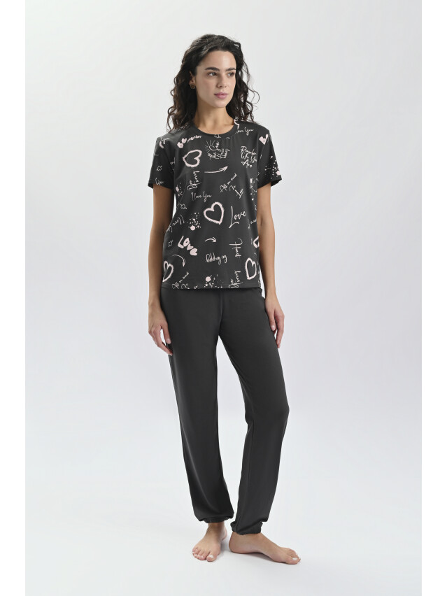 Брюки женские Don`t worry EL 1744, р.XL, graphite - 1