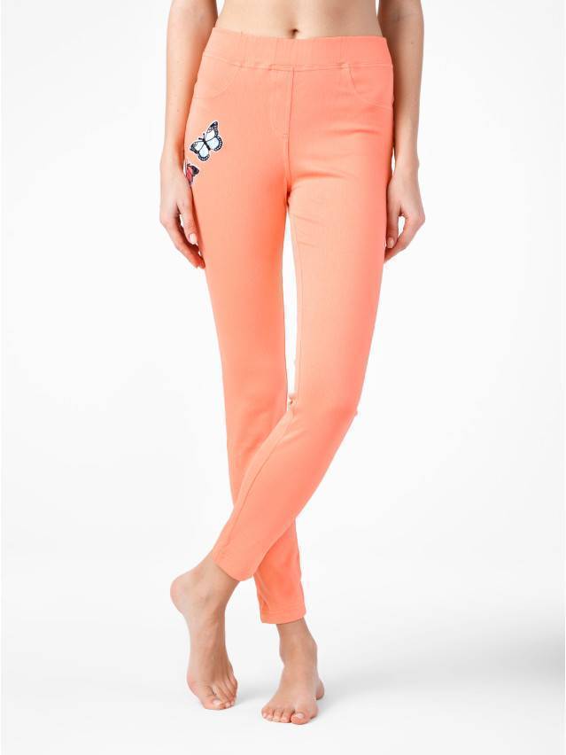 Джеггинсы NOVA, р.164-90, peach - 1