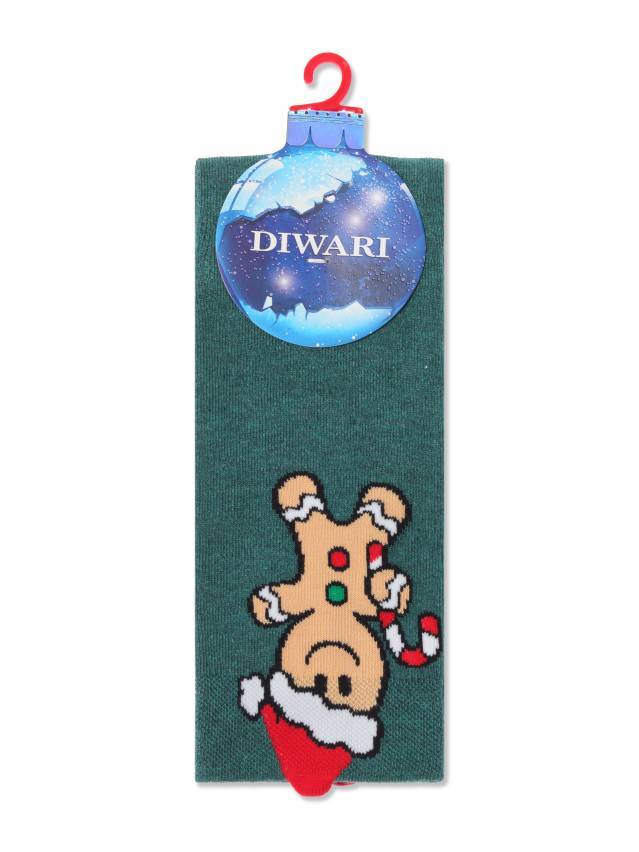 Носки мужские DW NEW YEAR 21С-71СП, р.42-45, 652 темно-бирюзовый - 3