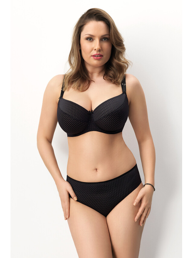 Трусы женские brief CR Natalie 03711, р.XL, черный - 1