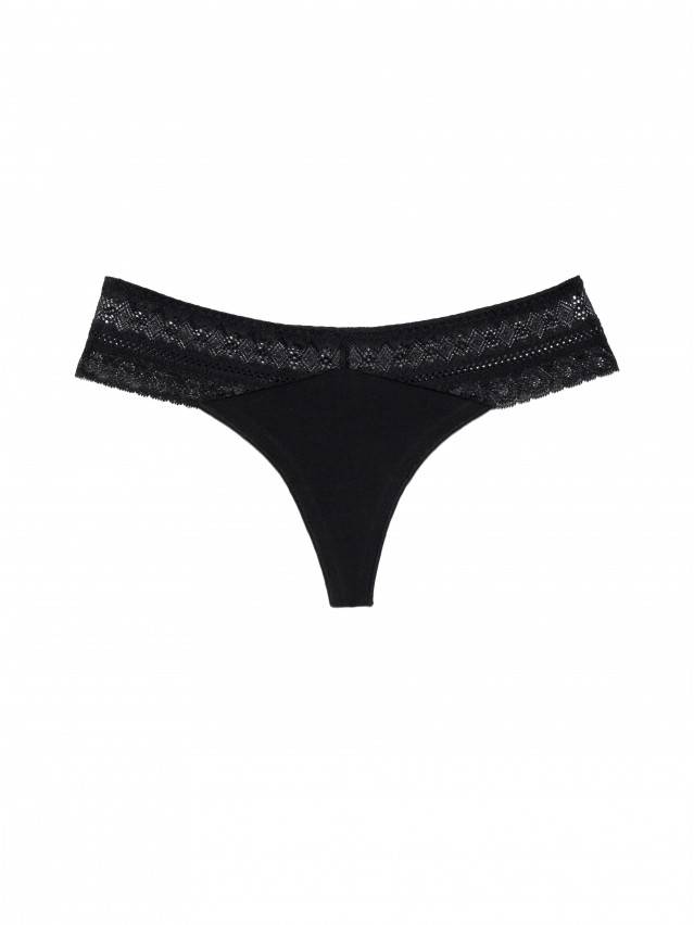 Трусы женские MACRAMER ART LST 776 (на вешалке),р.102, black - 3