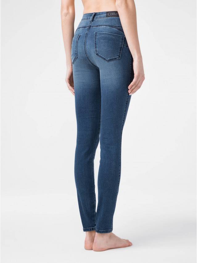 Джинсы skinny с высокой посадкой CON-144, р.170-90, dusty blue - 2