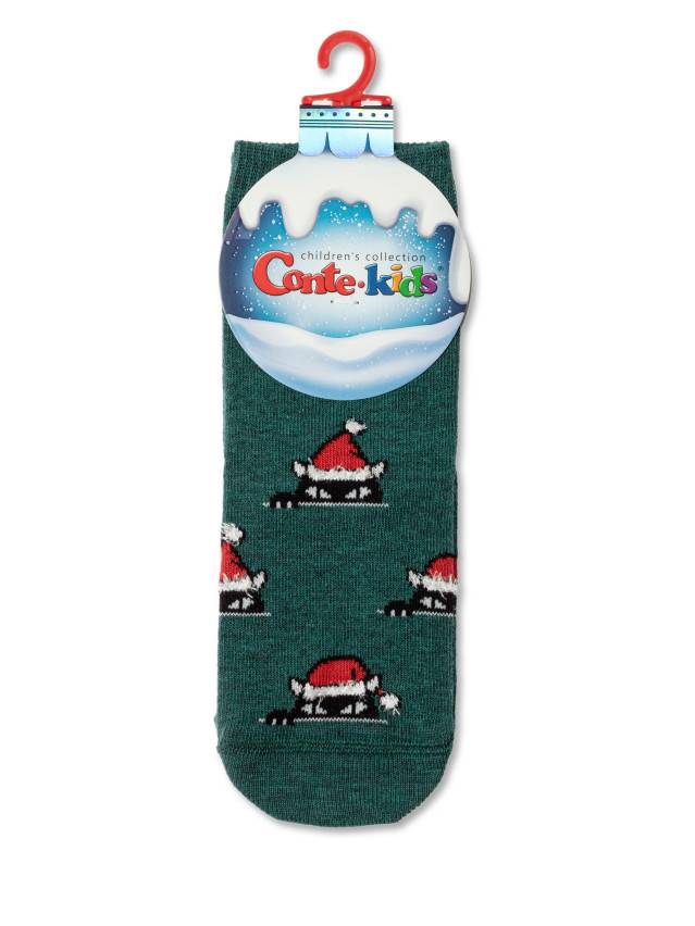 Носки детские CK NEW YEAR 19С-64СП, р.16-18, 524 темно-бирюзовый - 2