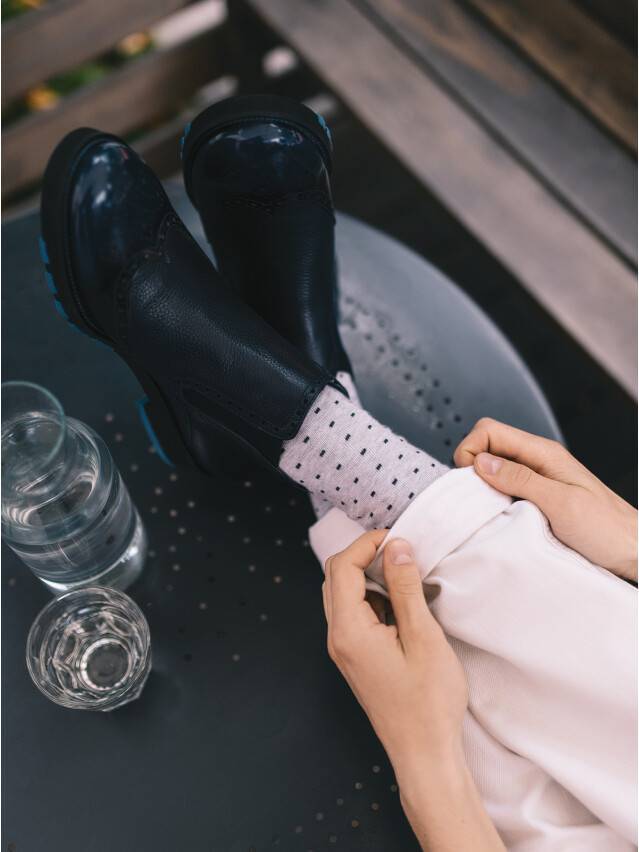 Носки мужские COMFORT (меланж) 7С-26СП, р. 40-41, светло-серый, рис. 040 - 1