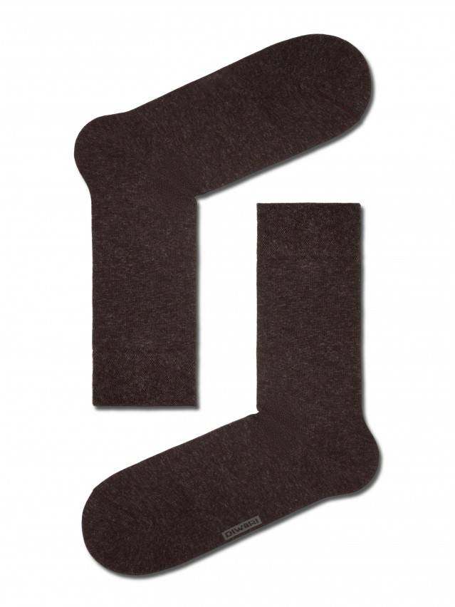 Носки мужские COMFORT (кашемир) 15С-66СП, р. 40-41, темно-коричневый, рис. 000 - 1