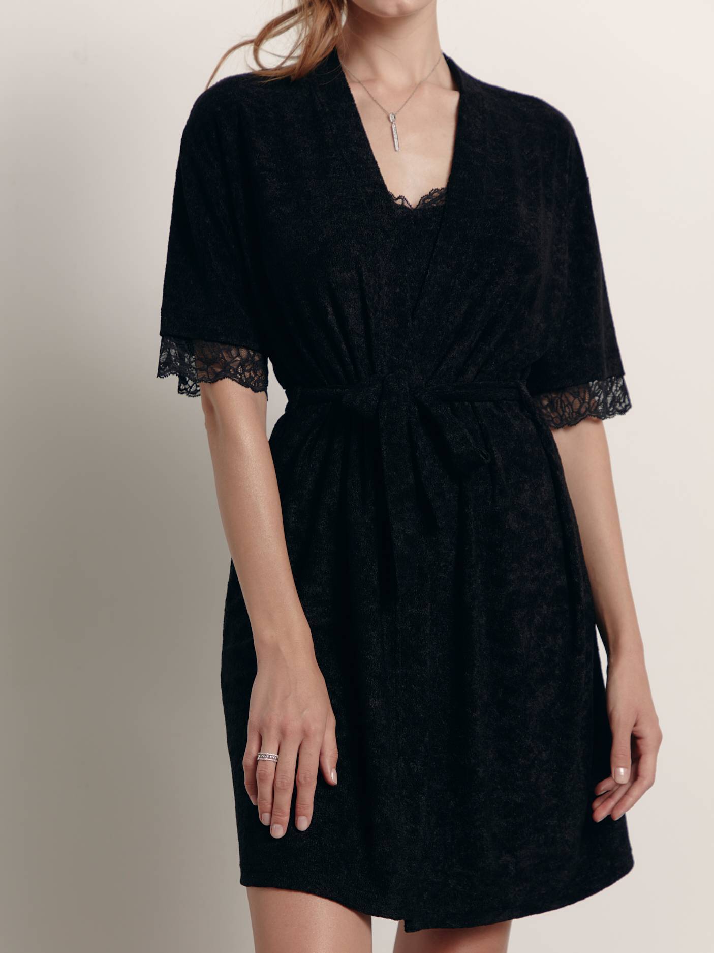 

Халат дружин. Conte ⭐️, Black;mint