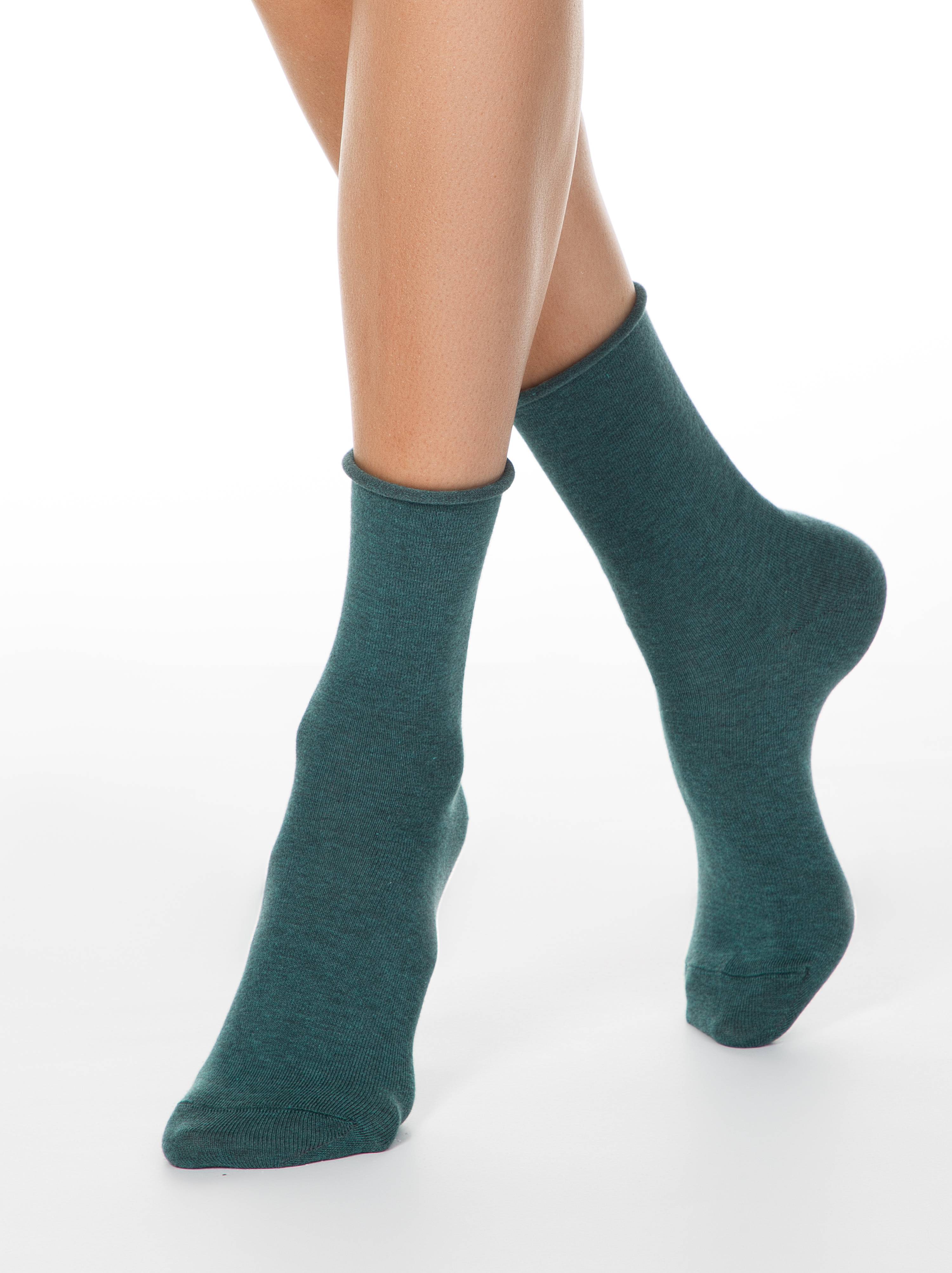 

Шкарпетки жіночі Conte ⭐️, Black;dark turquoise