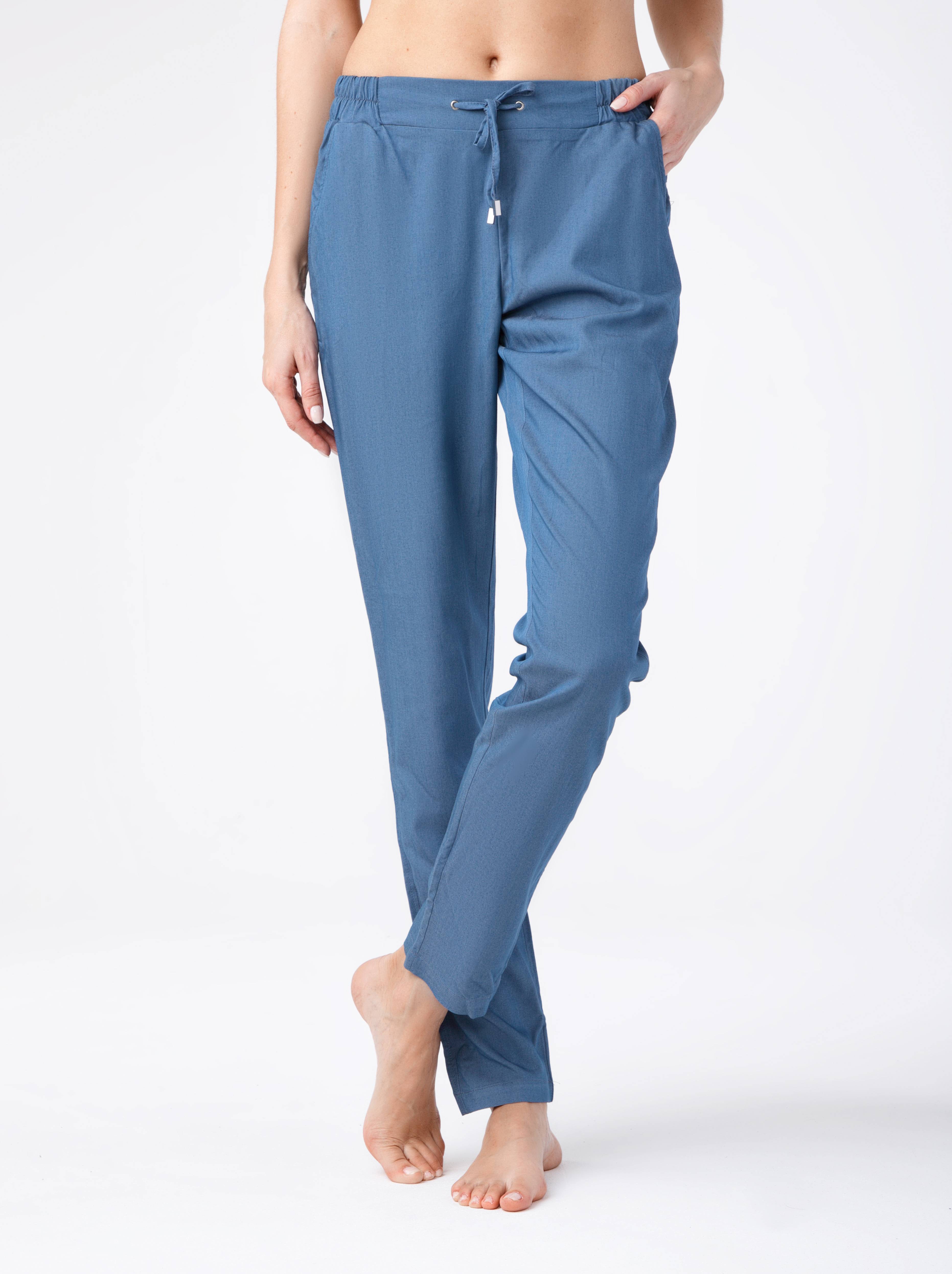 

Штани жіночі Conte ⭐️, Denim;blue, Джинсові штани вільного крою MANIA