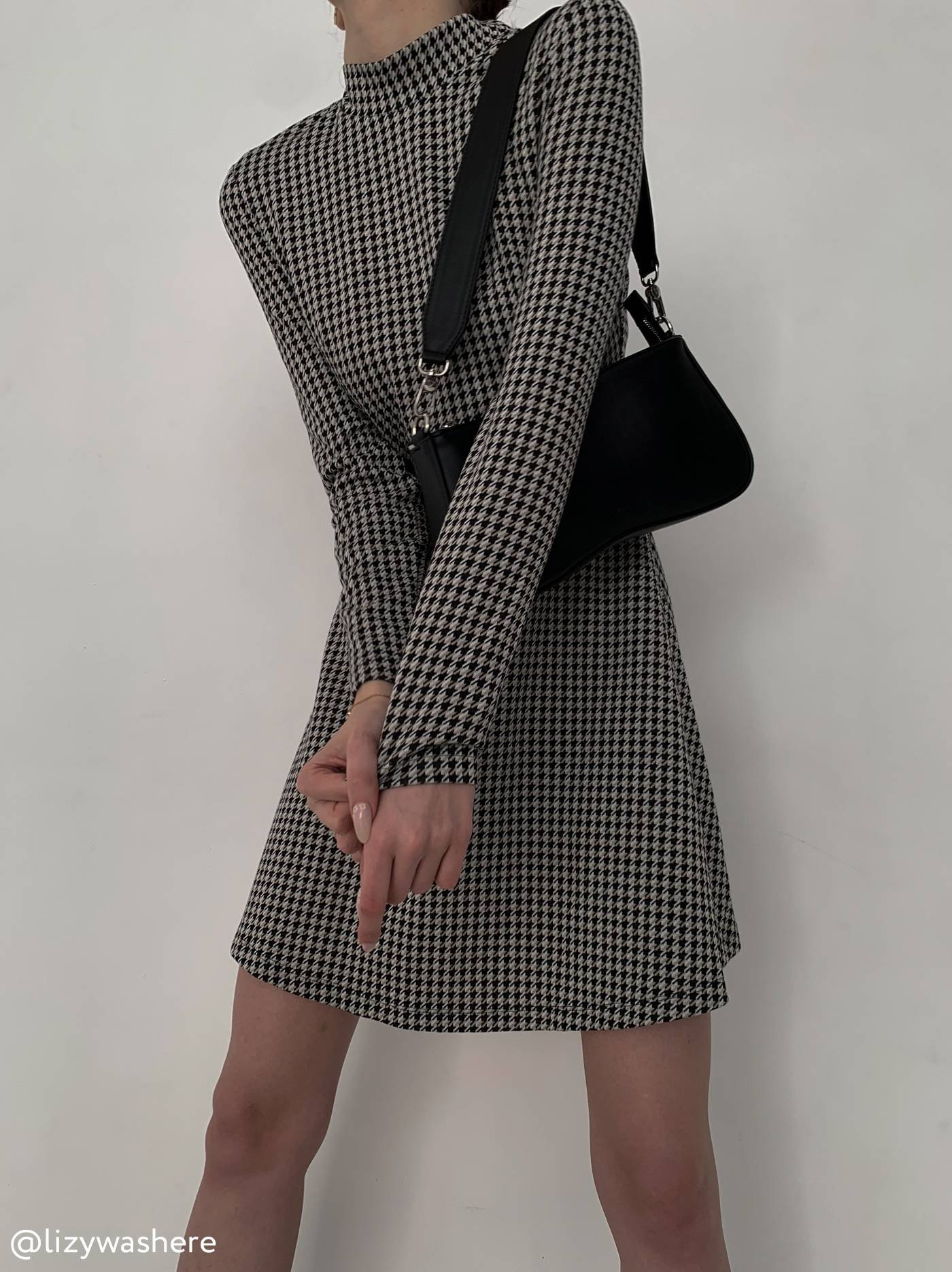 

Сукня жіноча Conte ⭐️, Dogtooth, Приталені плаття-mini в «гусячу лапку» LPL 1403