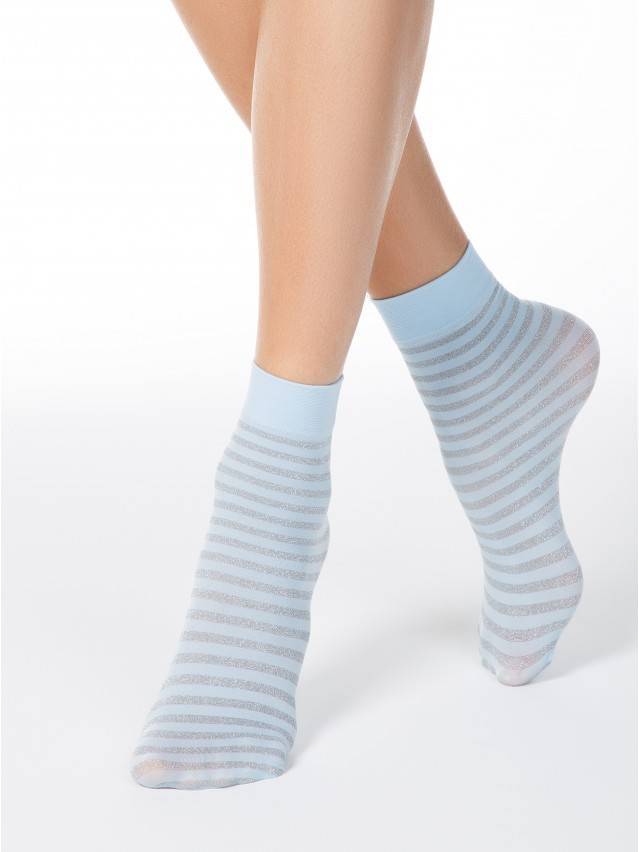 Шкарпетки жіночі FANTASY 16С-126СП, р.36-39, light blue - 1