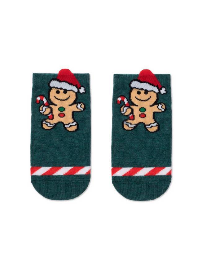 Шкарпетки дитячі CK NEW YEAR 21С-64СП, р.13-14, 652 темно-бірюзовий - 1