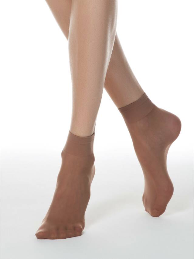 Шкарпетки жіночі TENSION SOFT 20 (1 пара),р. 23-25, bronz - 1