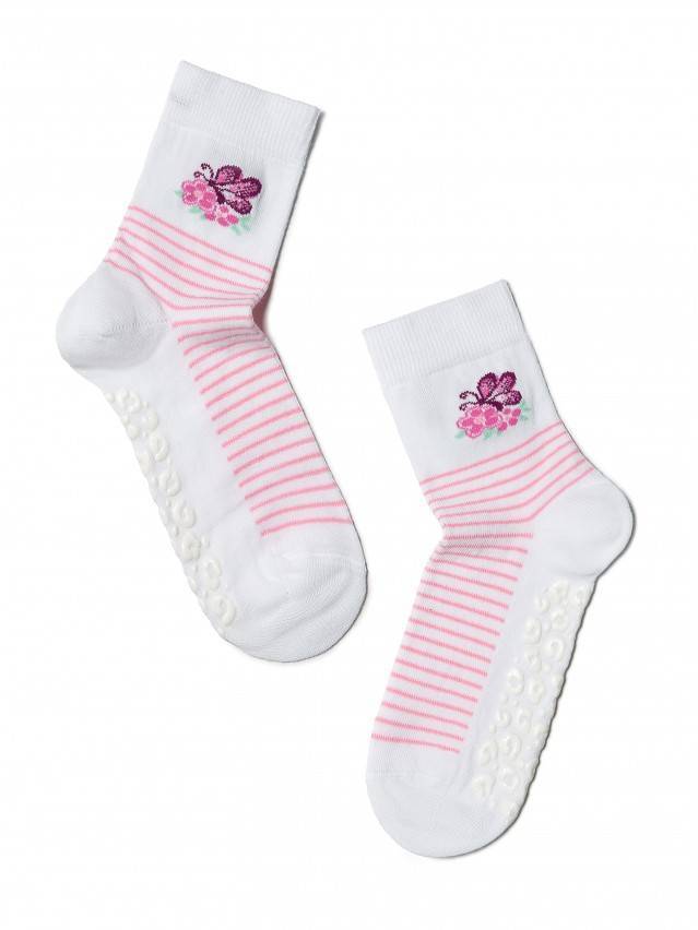 Шкарпетки дитячі TIP-TOP (з антиковзаючим покриттям),р. 16, 160 білий - 1