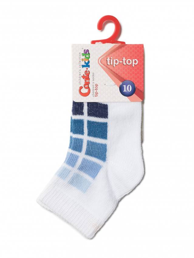 Шкарпетки дитячі TIP-TOP, р.10, 217 білий-джинс - 2