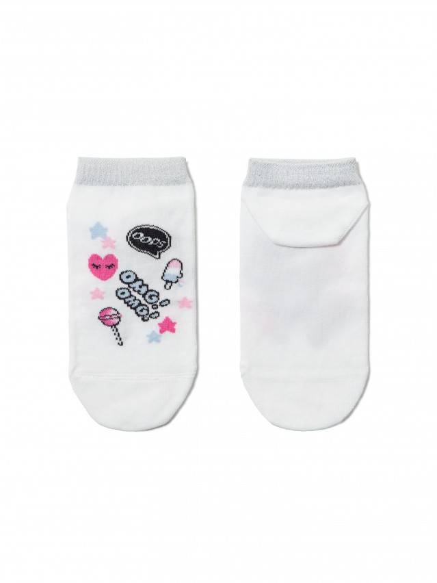 Шкарпетки жіночі бавовняні ACTIVE (ультракороткі) 15С-46СП, р.36-37, 333 білий - 2