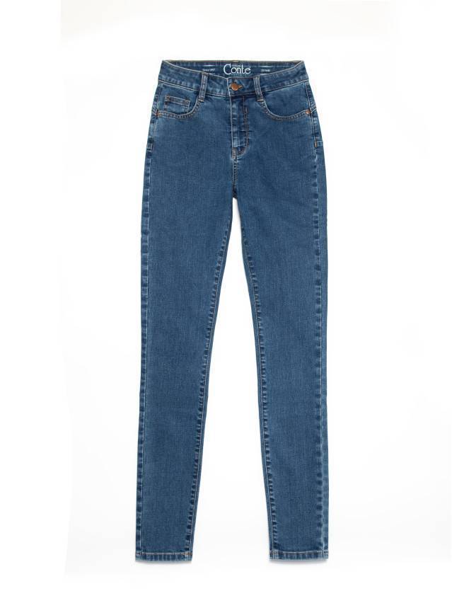 Брюки джинсовые женские CE CON-296, р.170-90, mid blue - 8