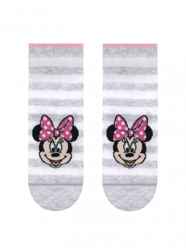 Укорочені бавовняні шкарпетки з малюнками Disney. Чарівна Мінні Маус на ваших ніжках — запорука відмінного настрою на весь день. - 3