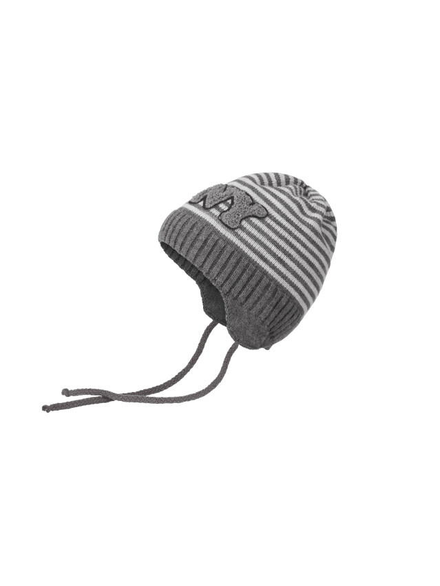 Шапка дитяча ESLI 17С-107СП, р.50-52, сірий - 1
