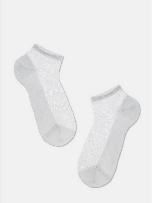 Шкарпетки жіночі віскозні CE ACTIVE (ультракороткі, люрекс) 21С-30СП, р.36-37, 277 світло-сірий - 4